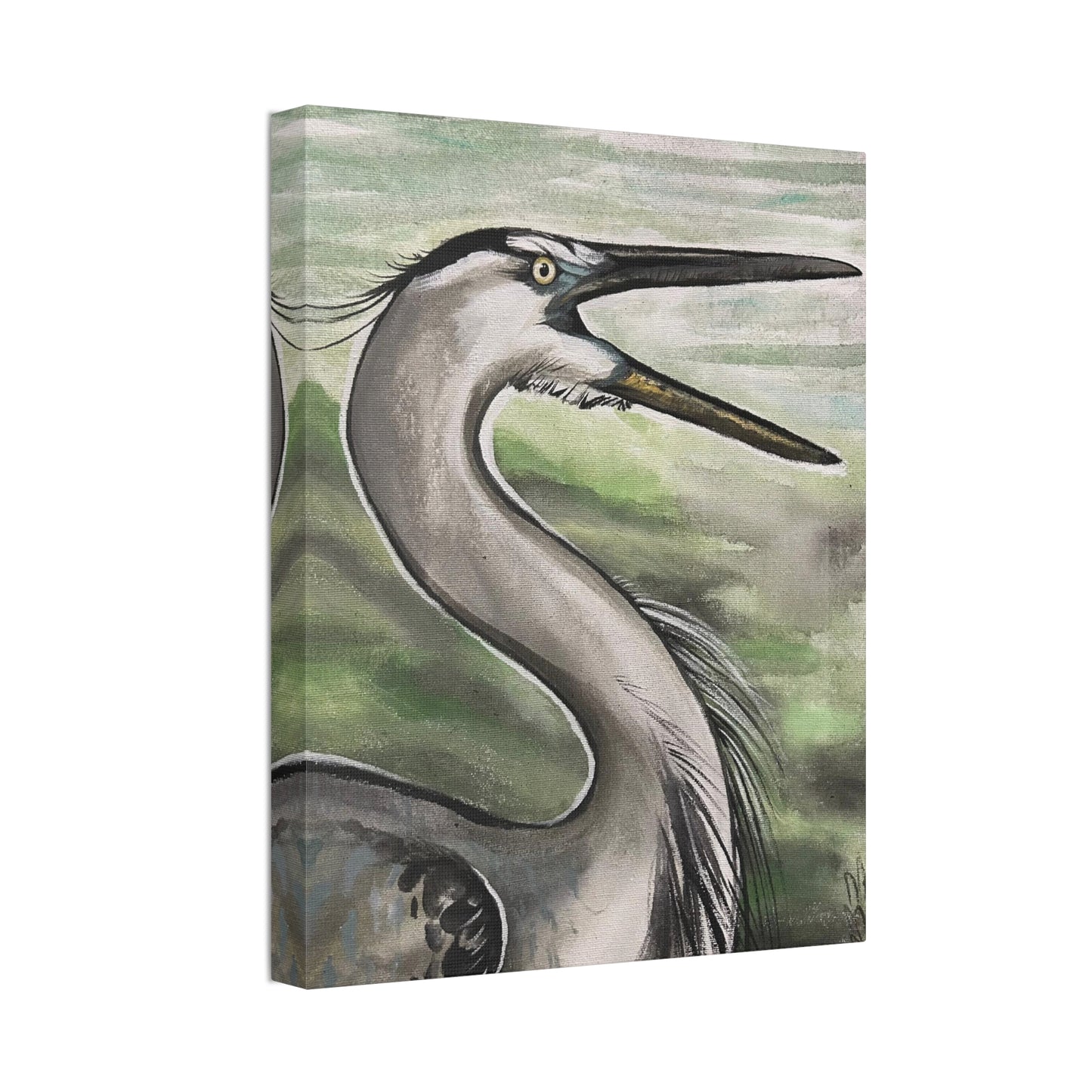 Vintage Great Blue Heron