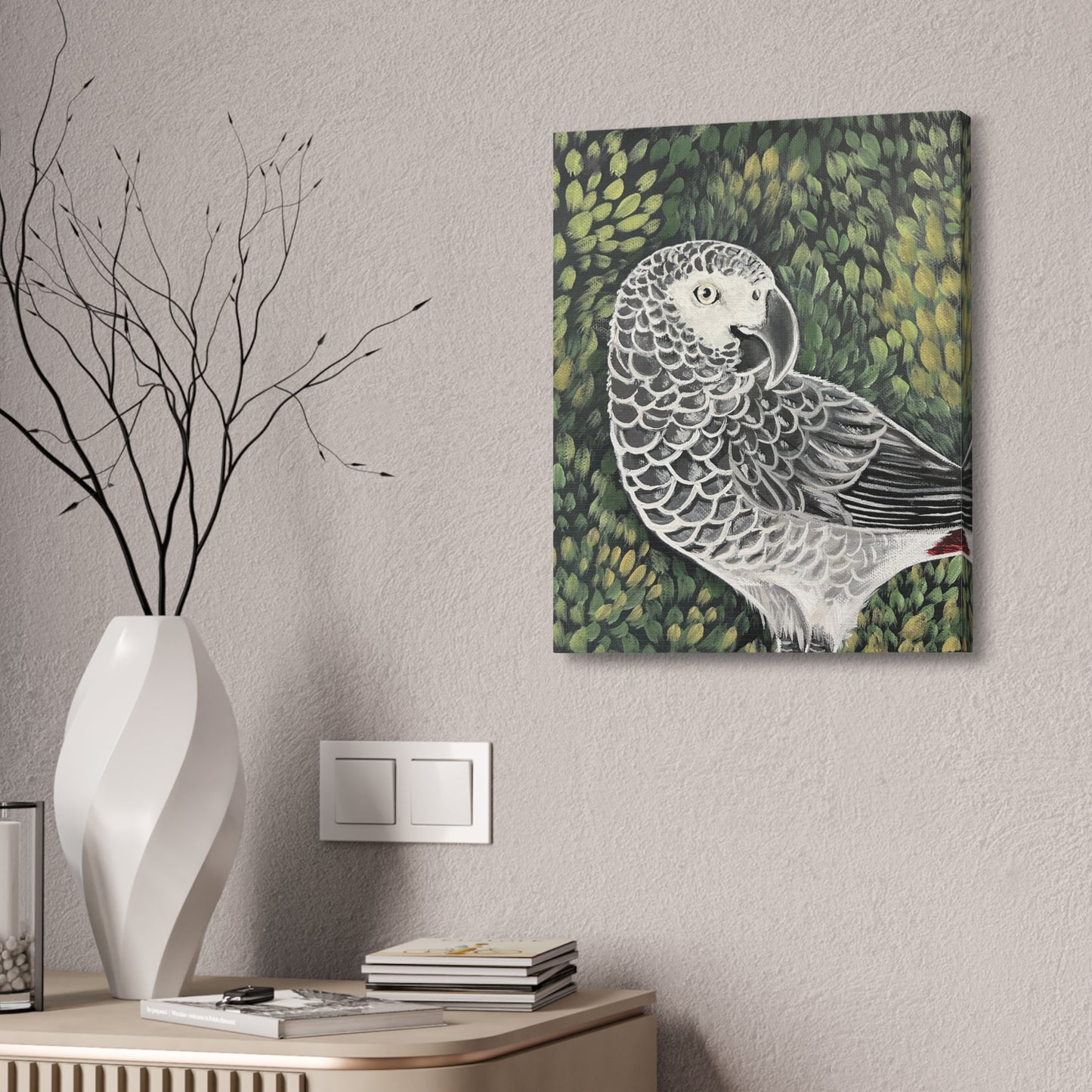 Congo Grey Parrot