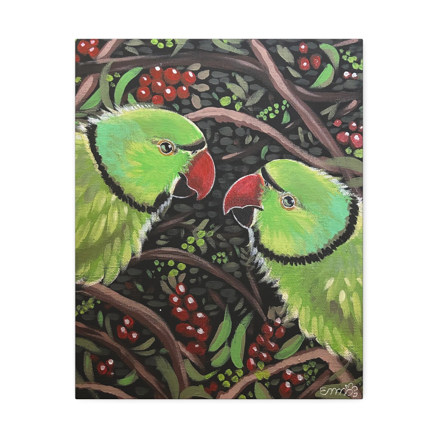 Indian Ring-Necked Parakeet
