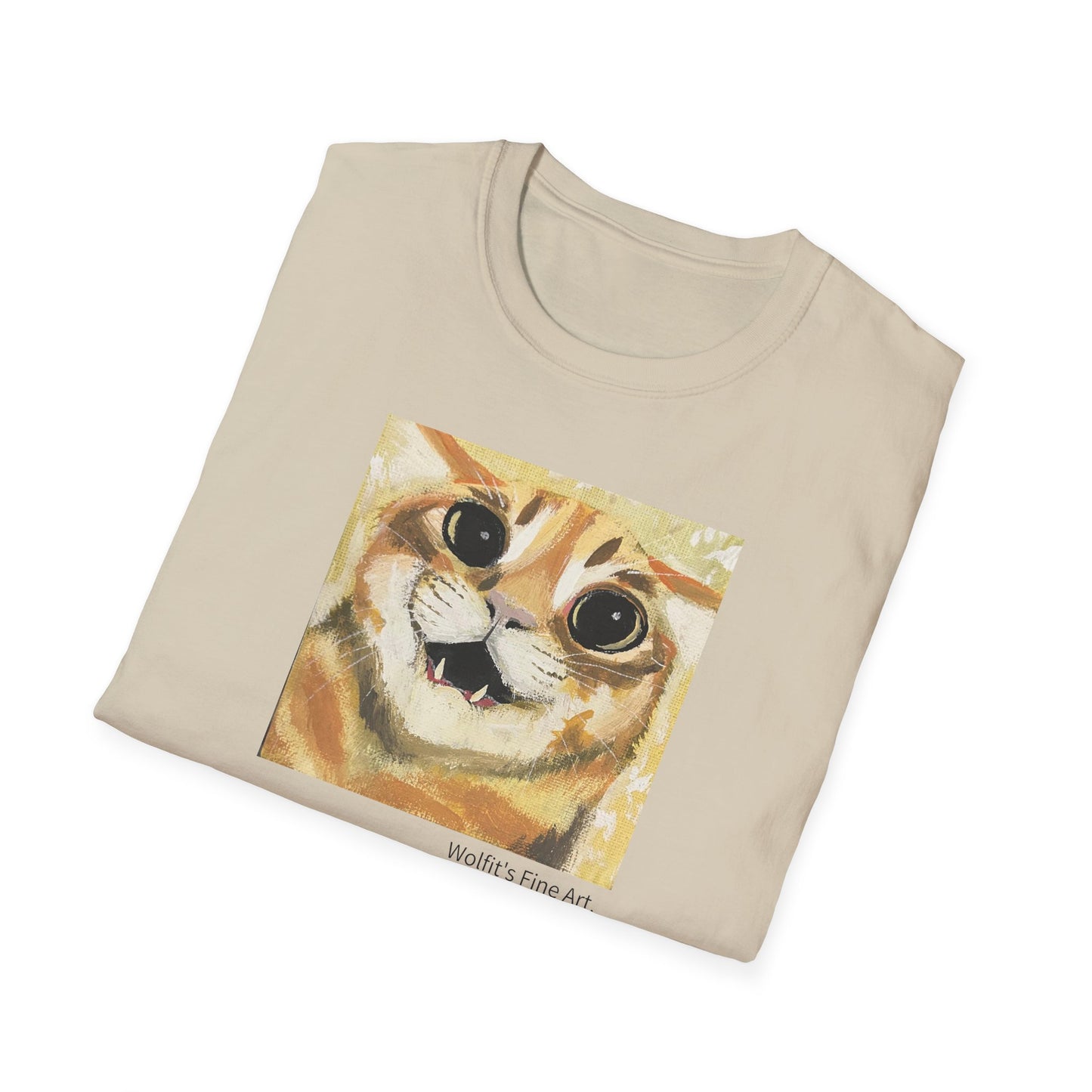 Orange Tabby Cat Tee
