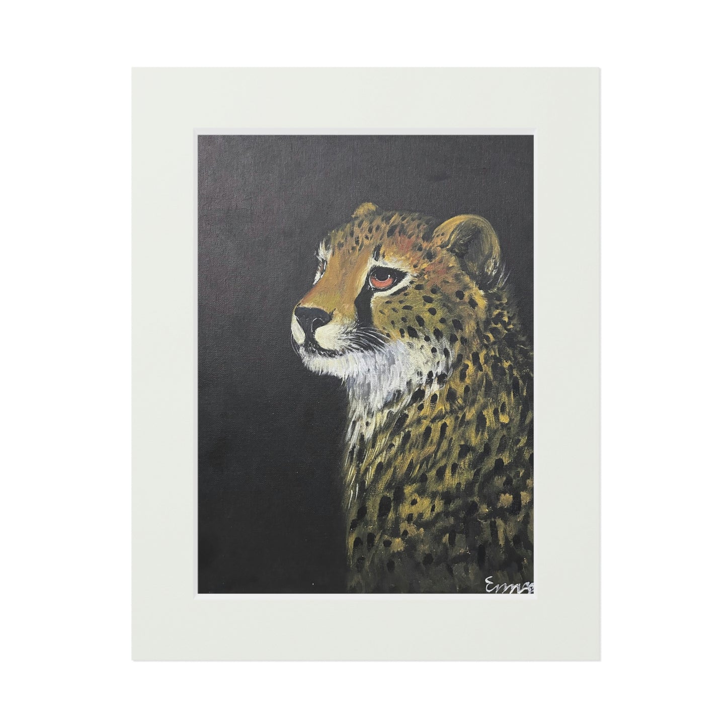 Night Watch Endangered Cheetah (Fine Art Prints)