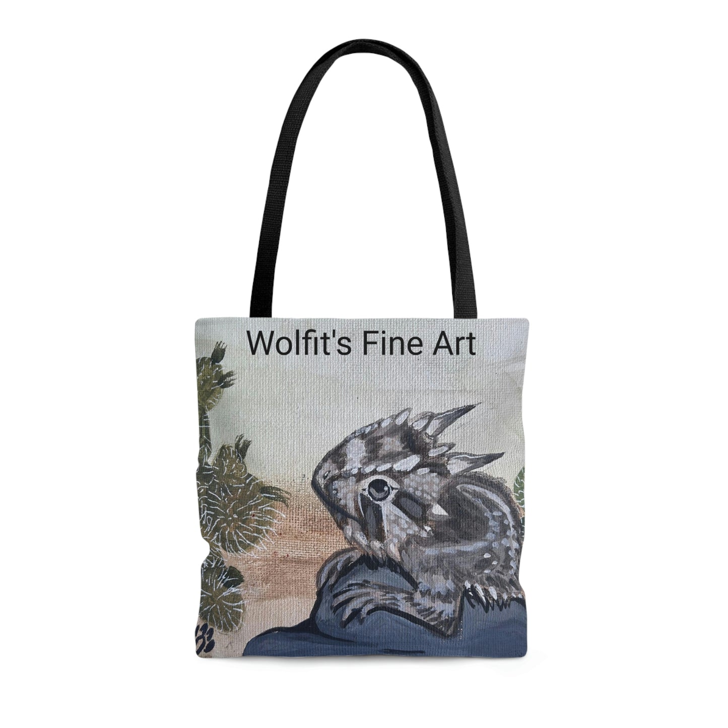 Horny Toad Tote Bag