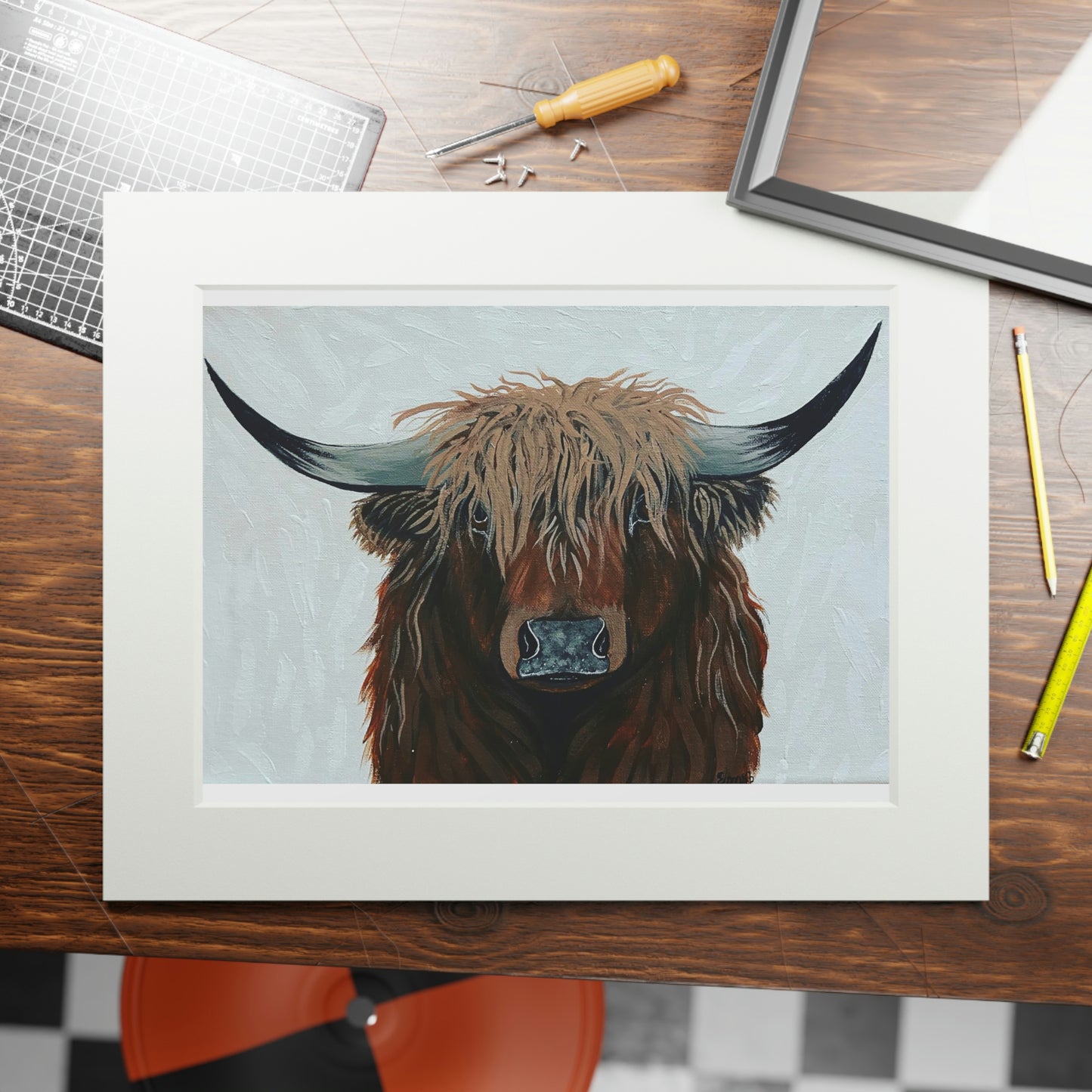 Her Royal Highland (Fine Art Prints)