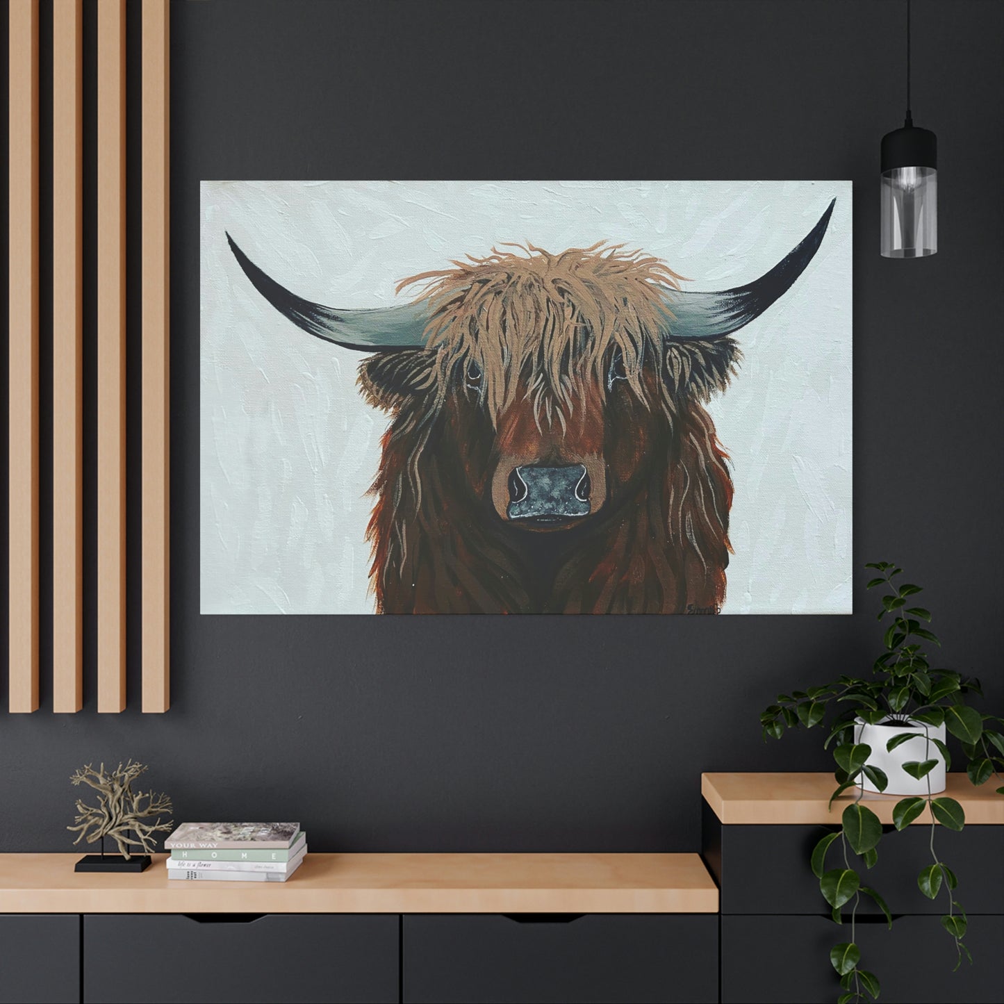 Her Royal Highland (canvas)