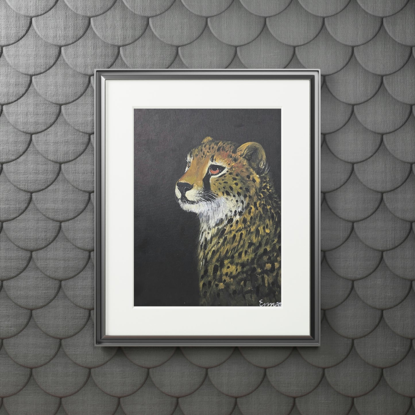 Night Watch Endangered Cheetah (Fine Art Prints)