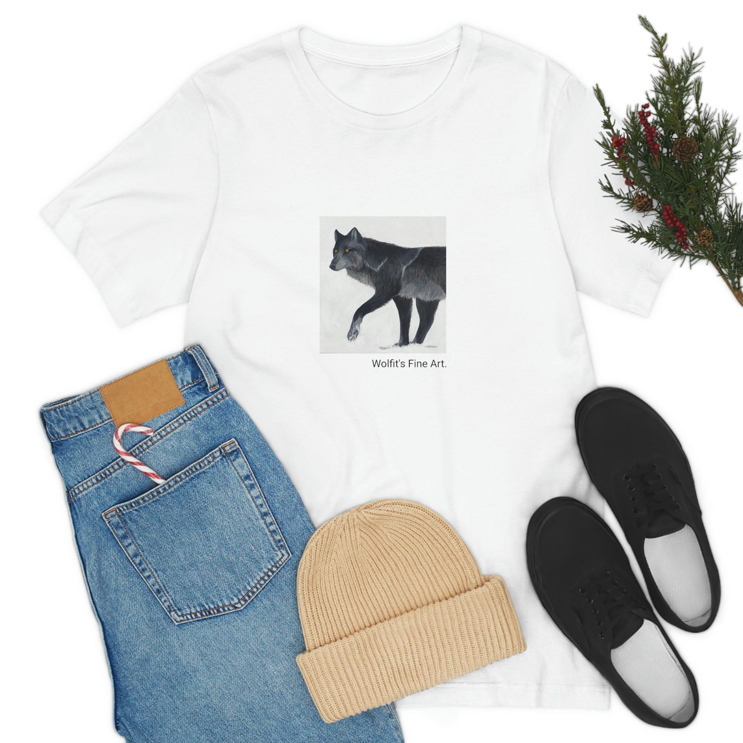 Comfy T-shirt - Wolf