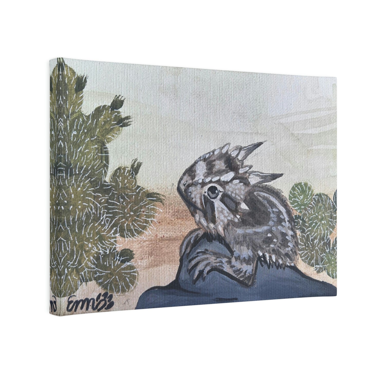 Horny Toad- Canvas