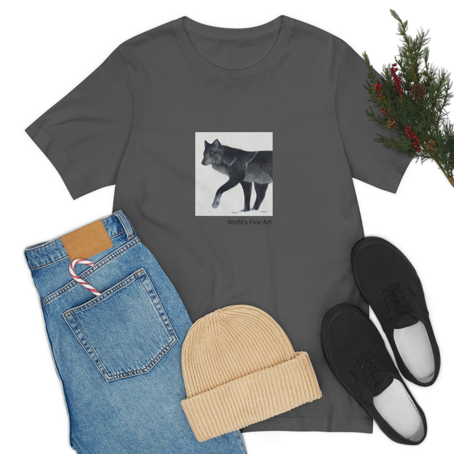 Comfy T-shirt - Wolf