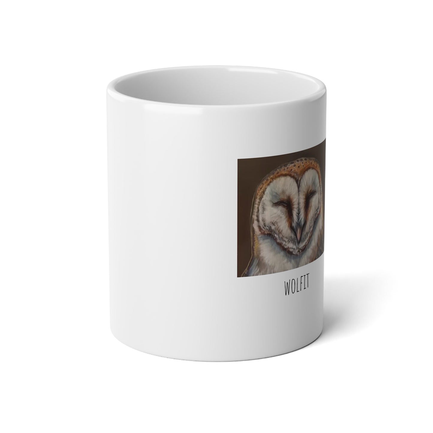 Barn Owl Coffee Cup