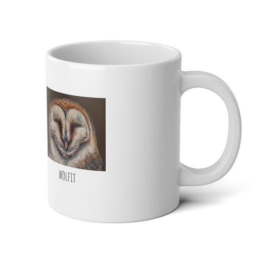 Barn Owl Coffee Cup