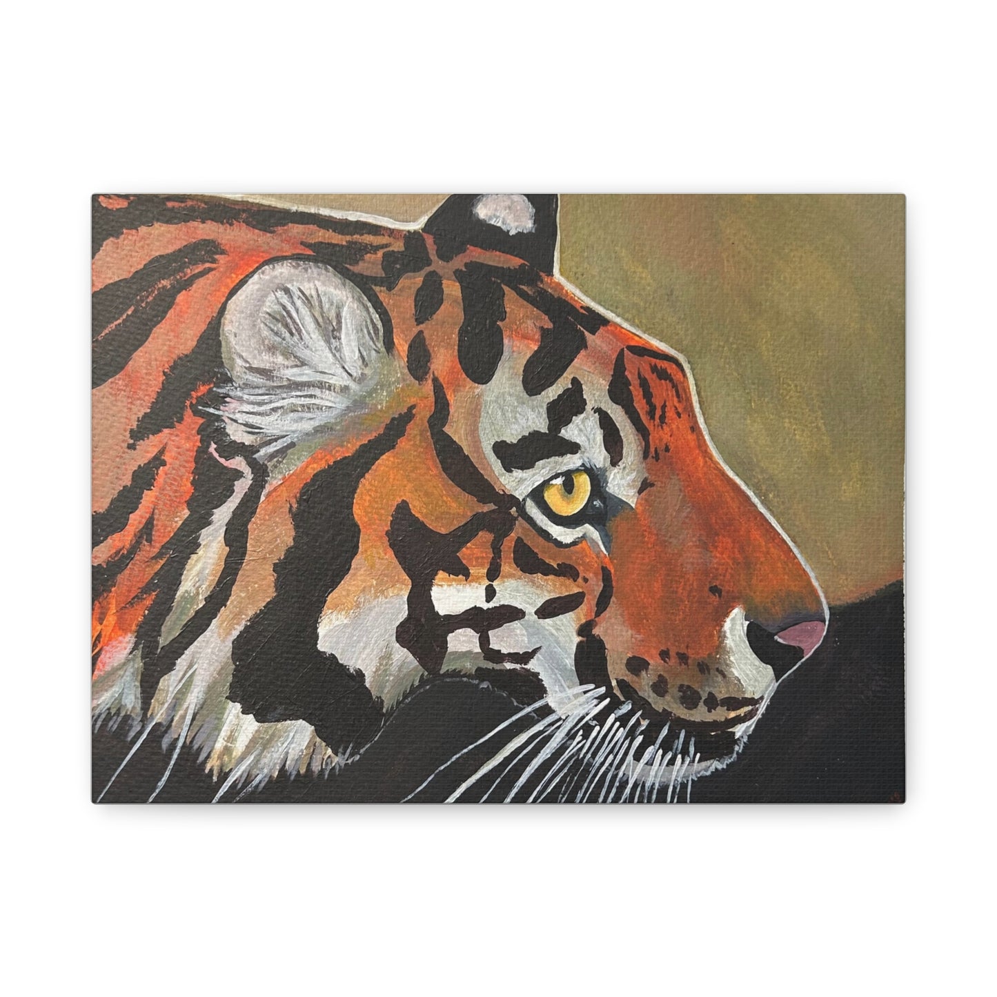 Samaritan Tiger, Matte Canvas print