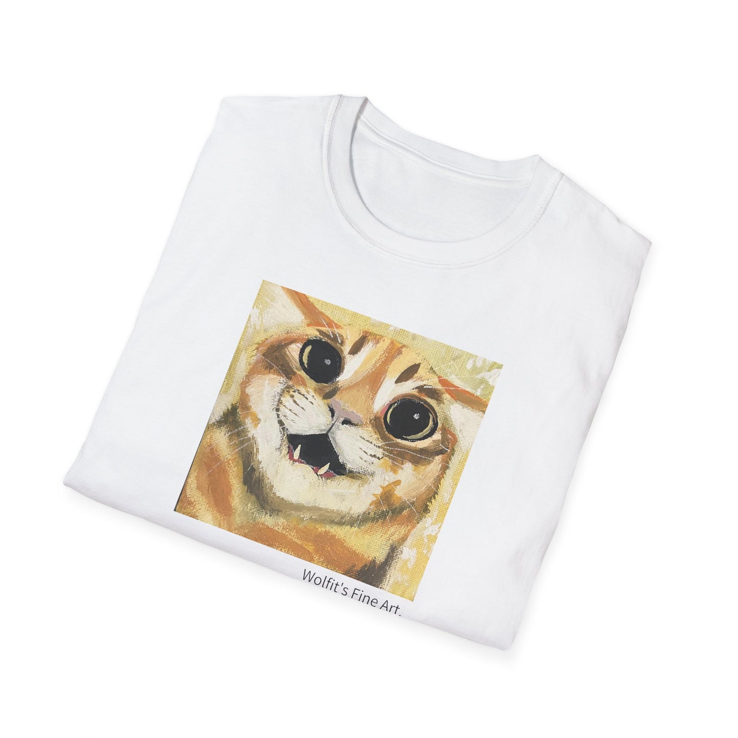 Orange Tabby Cat Tee