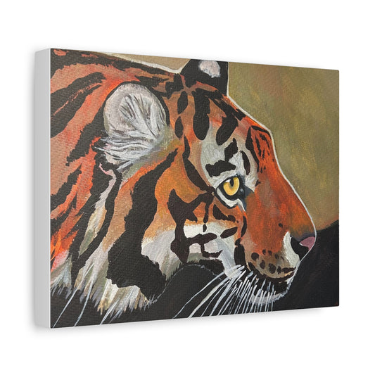 Samaritan Tiger, Matte Canvas print