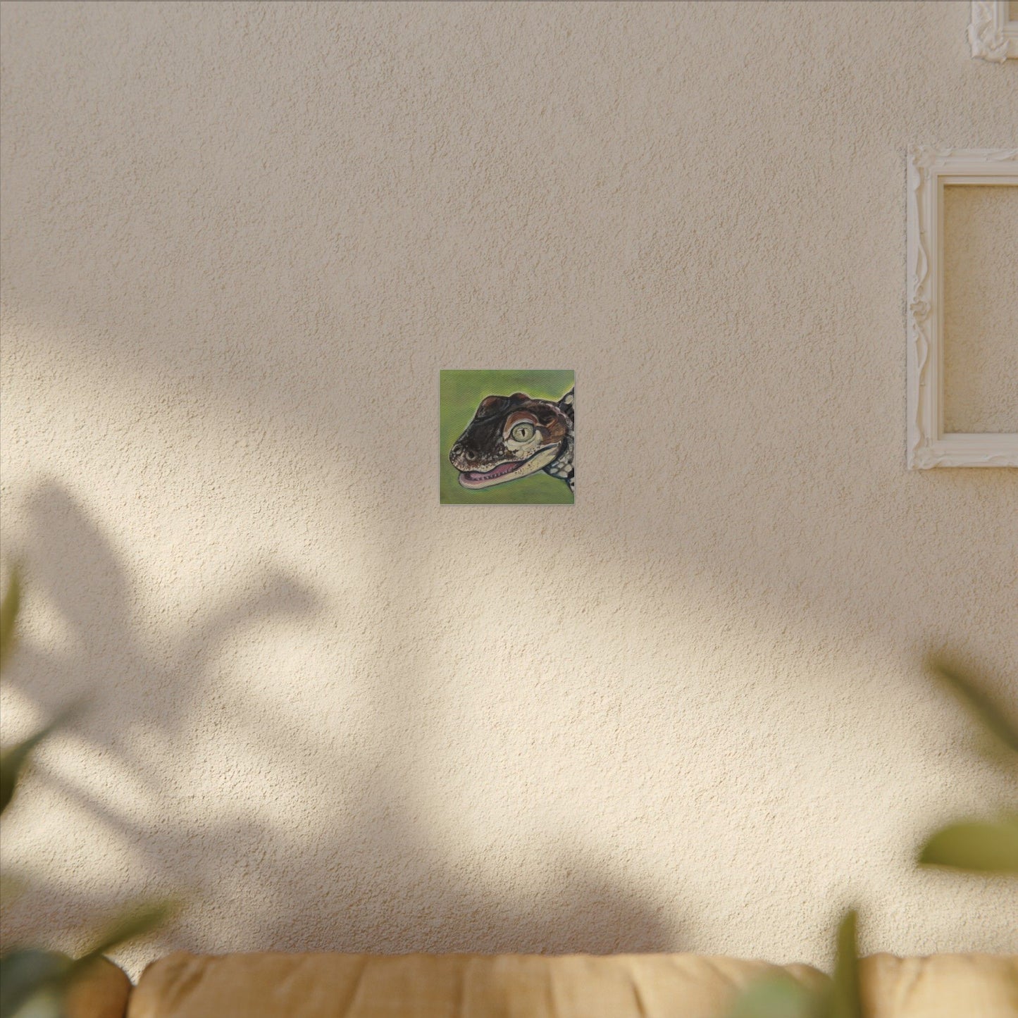 baby alligator Art Canvas print