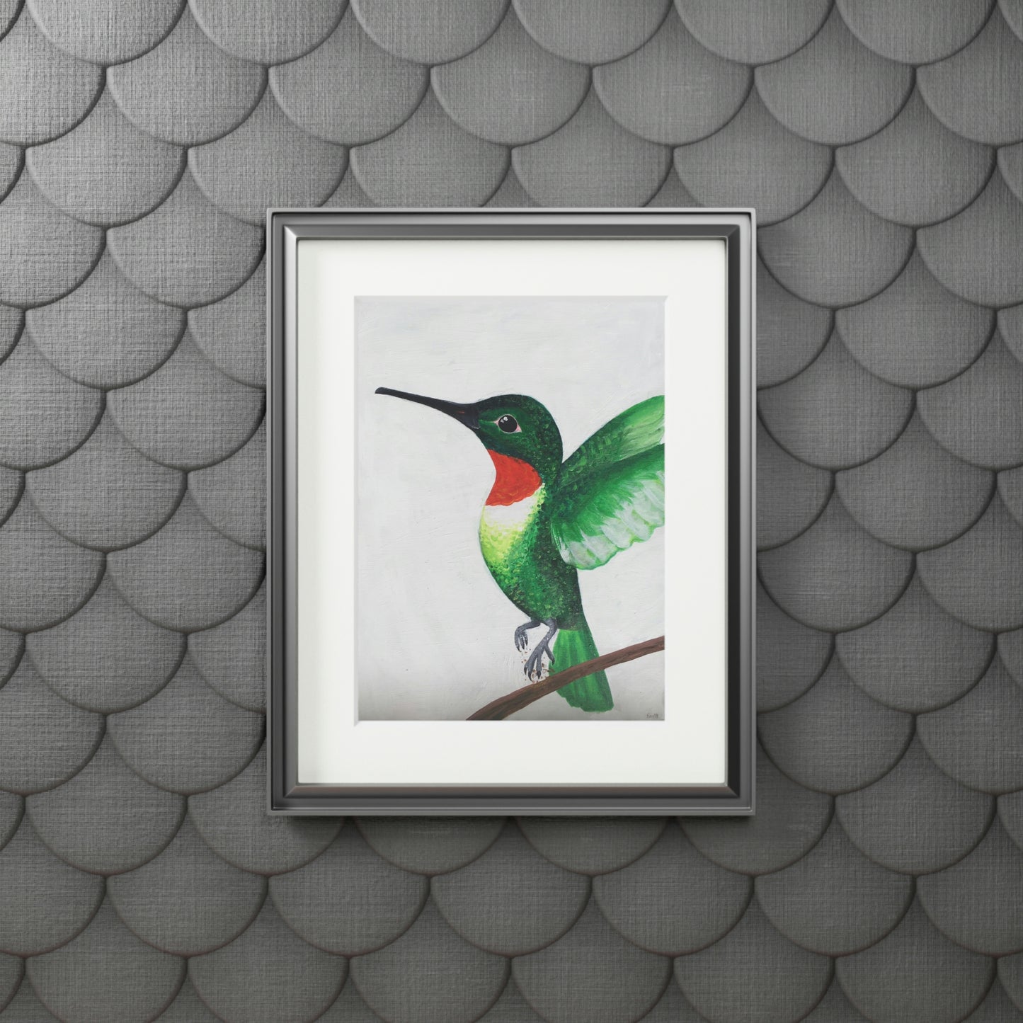 Ruby-throated Hummingbird (Fine Art Prints)
