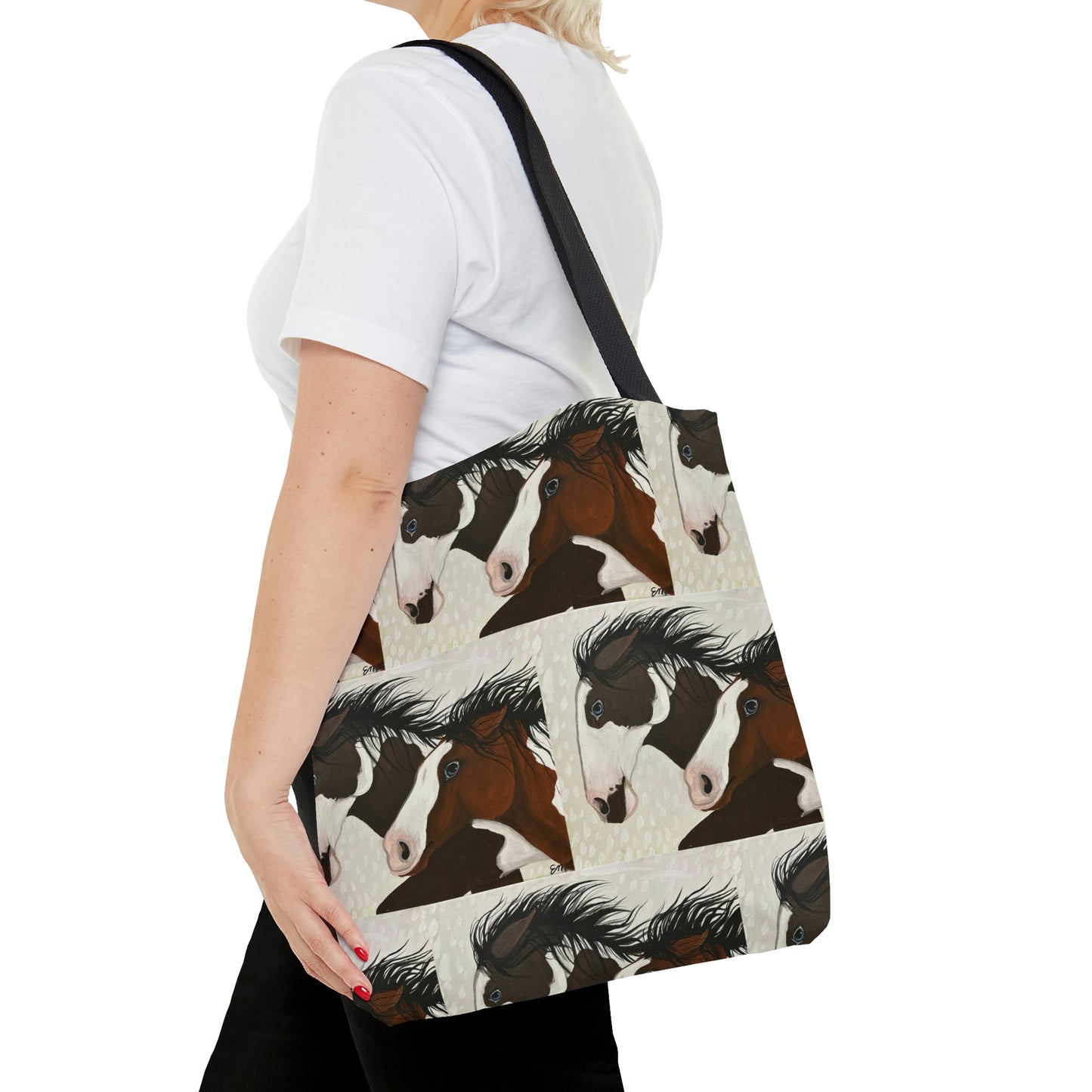 Debbie's Horses - AOP Tote Bag